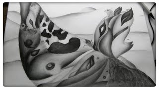 Abstract graphite pencils drawing  Metamorphosis [upl. by Sabah856]