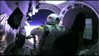 128100ft to 0  Felix Baumgartner  Sky Dive From The Edge of Space Red Bull Stratos [upl. by Tann]