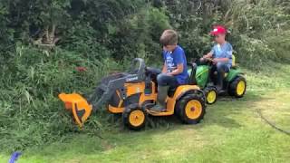 TRACTORS FOR KIDS  JOHN DEERE TRACTOR VIDEOS FOR CHILDREN [upl. by Sadonia]