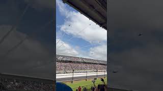 The Thunderbirds perform a flyover at the 2023 US Air Force Academy graduation ceremony [upl. by Reckford]