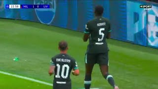 Pulisic amp Ibrahim Konate Goals AC Milan Vs Liverpool 13 Pulisic Goals  All Goals Results amp Ext [upl. by Matthiew]