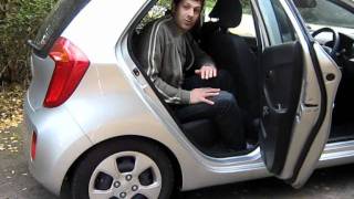 new 2011 Kia Picanto 10 litre 5 door review UK 1 of 2 [upl. by Kay99]