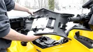 CanAm G2 Outlander ATV  A look quotunder the hoodquot [upl. by Dickinson943]