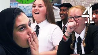 School Kids SURPRISED When Revealing Racial Stereotypes  The Great British School Swap [upl. by Imis354]