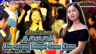 AKU SAYANG BANGET SAMA KAMU Voc ADUI VIANTY  Perform with MILLENIAL 🔴LIVE GAWAI DAYAK BUBUR TAPANG [upl. by Steele965]