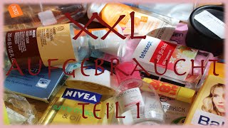 XXL AUFGEBRAUCHT Teil 1  Tops Flops Reviews Balea NIVEA Bioderma essence  NatBittersweet [upl. by Burnham]