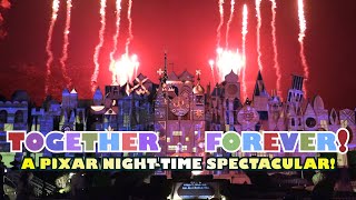 Disneyland  Together Forever Fireworks  A PIXAR Nighttime Spectacular  MultiView 2018 [upl. by Castora471]