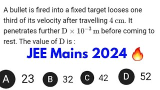 Can you do this JEE 2024 Physics Question🤯 💀🔥jee jeemains physics [upl. by Marcus510]