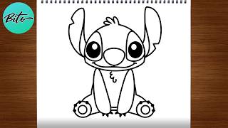 Como desenhar o STITCH [upl. by Aniahs]