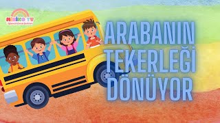 Arabanın Tekerleği Dönüyor  Eğlenceli Çocuk Şarkıları  Miniko TV [upl. by Merla]