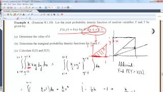 MA 381 Section 81 Joint Probability Density Functions [upl. by Ihskaneem610]