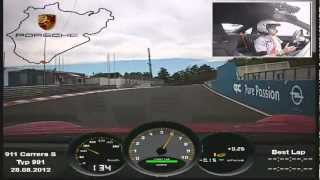 7379  Hot Lap with the new Porsche 911 Carrera S [upl. by Roice596]