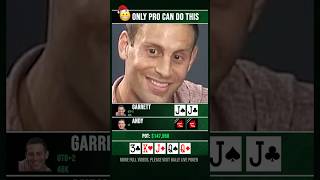 😲Only pro can do this poker [upl. by Sonni]