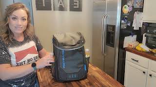 🌞 Best Portable Cooler SPARTER Backpack Cooler Review [upl. by Adnirol]