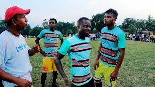 নাইজেরিয়া Vs দেশি ছেলের ফুটবল খেলা 😱⚽  Basirhat Football khela 2024  চাকদা মাঠের খেলা [upl. by Walrath]