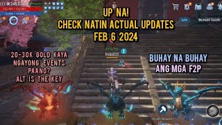 Mir4  Up Na check natin actual events baka may na miss tayo  tips and idea agad Feb 6 2024 [upl. by Anuaf]