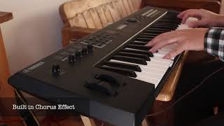 Yamaha MX49  MX61  MX88 Pianos and Electric Pianos Test Rhodes Wurlitzer Clavinet CP80 [upl. by Stovall]