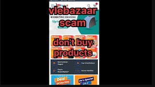 vlebazaar online scam  dont buy products from vlebazaar vlebazaarscam [upl. by Romalda394]