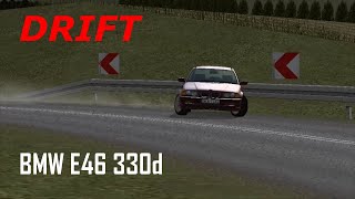 RACER  Free Car Simulator racer nl  BMW E46 330d DRIFT [upl. by Niltag]