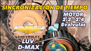 TIEMPO DE LUV DMAX 24 8valvulas  ISUZU LUV 22 8v [upl. by Asirahc]