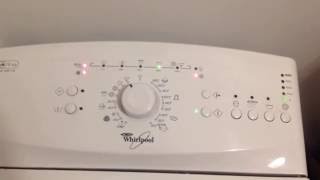 Whirlpool AWE6515 reset programatoracontrol board reset program serwisowy diagnostic test program [upl. by Gabbie]