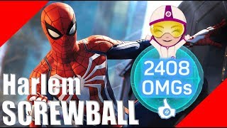 Screwball Stealth Challenge Harlem  SpiderMan PS4 Turf Wars DLC GamePlay [upl. by Evot958]