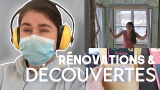 Mise à jour Travaux Rezdechaussée amp Produits Découverte Québécois  VLOG RÉNOVATIONS MAISON [upl. by Gunnar936]