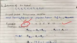 Linear Recurrence Relation with constant coefficients  lecture 93 discrete mathematics [upl. by Anirdnajela]