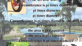 Circumference is pi times diameter song [upl. by Dunstan302]