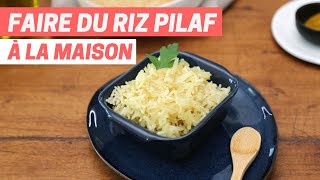 Comment faire du RIZ PILAF à la maison [upl. by Xenos]