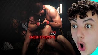 Reacting To Im gonna smesh your boy  Khabib Nurmagomedov  UFC [upl. by Hooke]