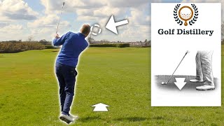 How to Hit Golf Shots from a DOWNHILL LIE  DOWNSLOPE [upl. by Castra14]