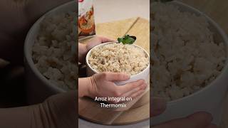 Receta de Arroz Integral en Thermomix  Un plato saludable y lleno de nutrientes con la Thermomix 🍚💚 [upl. by Netsirhk]