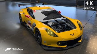 Forza Motorsport 2023  Update 13  New Track Sunset Peninsula  2014 Corvette Racing Corvette C7R [upl. by Gans]