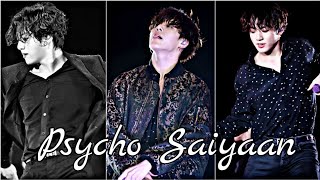 Psycho Saiyaan  BTS Jungkook  FMV   Requested video [upl. by Chap]