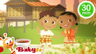 Hallo liedje 👋  Meer kinderliedjes en Rijmpjes 🎵  Zing mee amp dans 💃  BabyTVNL [upl. by Risser458]