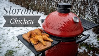 Sloroller chicken Kamado joe classic 3 [upl. by Sseb]