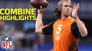 Nick Foles 2012 NFL Scouting Combine Highlights  NFL [upl. by Annawik]