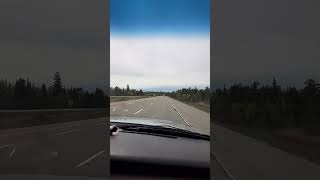 We just entered Manitoba Radar Detectors are illegal here canadaadventure travelcanada [upl. by Assirrec]