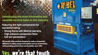 REI Vertical Baler Overview [upl. by Odlonra]