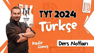 57 TYT Türkçe  Sözcükte Anlam Etkinlik Soru Çözümü  Kadir GÜMÜŞ  2024 [upl. by Delly]