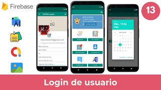 13 Login de usuarios  Creación de una Agenda Profesional en Android Studio  Motenización [upl. by Cordelie]