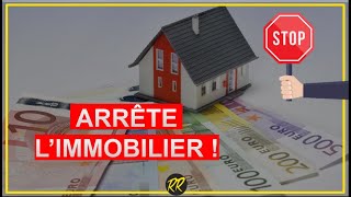 Immobilier  Pourquoi tu NE DOIS PAS investir⛔️ [upl. by Goles]