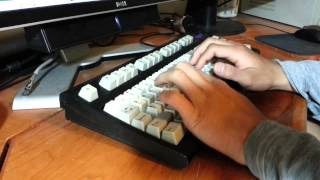 IBM Model M vs Unicomp Spacesaver M keyboard [upl. by Dunkin143]