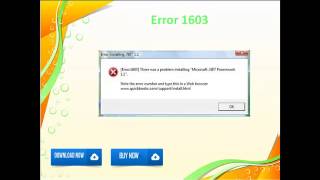 Error 1603quotA fatal error occurred during installationquot [upl. by Nelyk]