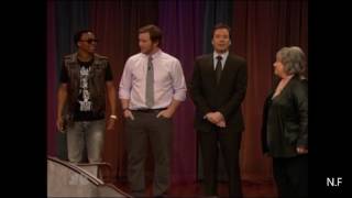 Charades with Jimmy Fallon Chris Pratt Kathy Bates and Lupe Fiasco [upl. by Nosyd]