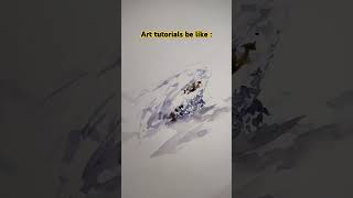 Easy DrawingLandscape Painting in Watercolour shortsviral pencilsketchingdrawing [upl. by Anilrac]