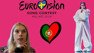 REACTING TO PORTUGALS EUROVISION SONG  IOLANDA  GRITO [upl. by Barhos]