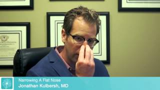 How to Narrow Nose With Rhinoplasty  Charlotte Rhinoplasty Expert [upl. by Lered]