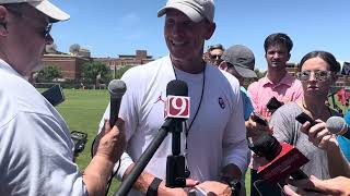 Brent Venables PostPractice Presser  August 4 2023 [upl. by Adalie]